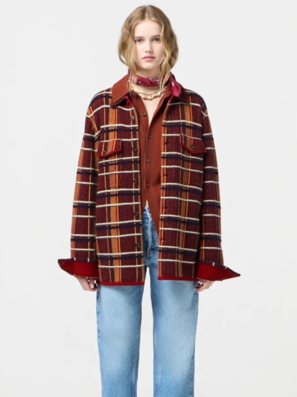 Guest in Residence Plaid Work Shirt